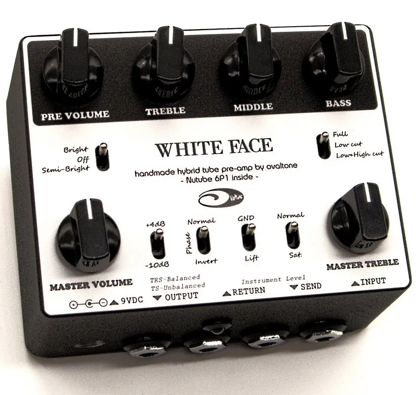 Ovaltone White Face - Hybrid Tube Pre-Amp