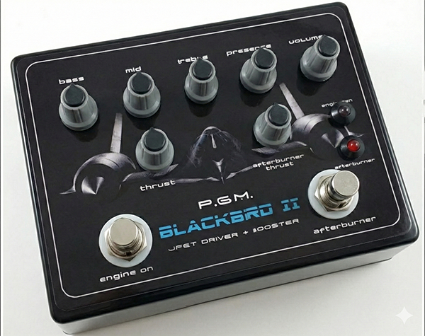 P.G.M. Blackbird II - JFET Driver/Distortion + Booster