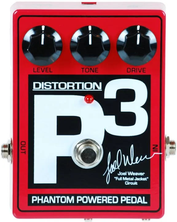 P3 Pedals Full Metal Jacket Distortion (Joel Weaver design)