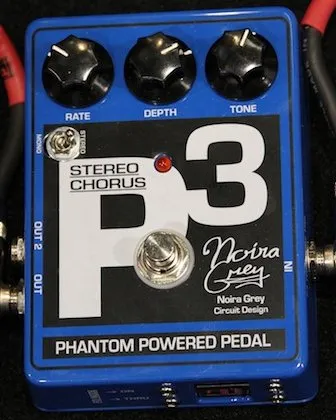 P3 Pedals Stereo Chorus (Noira Grey design)