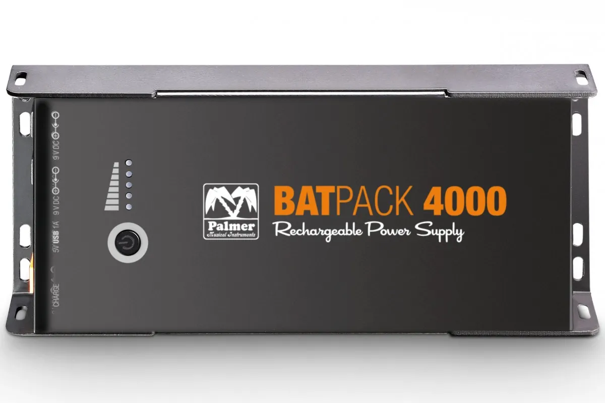 Palmer BATPACK 4000 - 4000mAh Rechargeable Pedalboard Power Supply