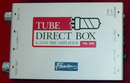 Passion TDL-200 Tube Direct Box & Line Pre Amplifier