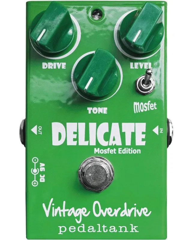 Pedal Tank Delicate Vintage Overdrive - Mosfet Edition
