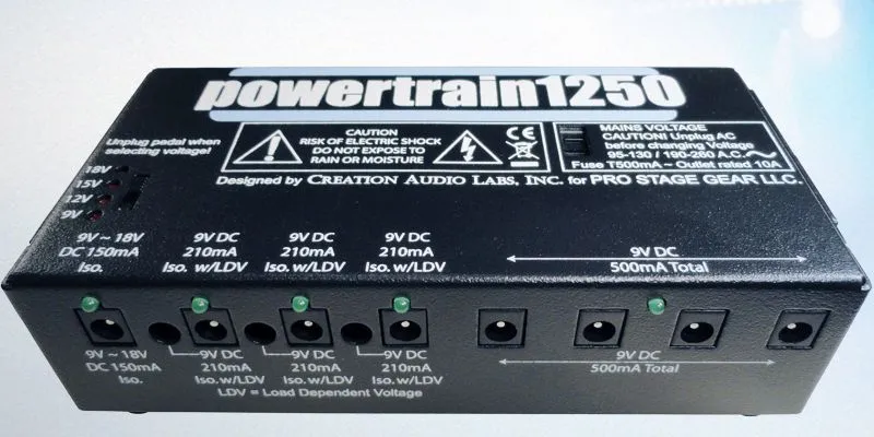 Pedaltrain Powertrain 1250