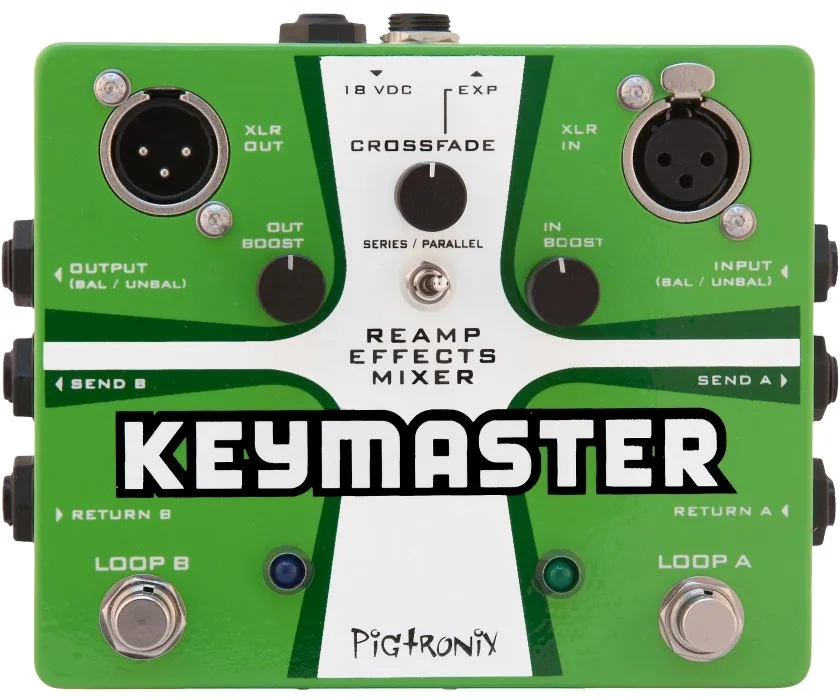 Pigtronix Keymaster - Reamp Effects Mixer
