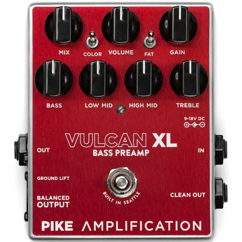 Pike Amplification Vulcan XL - Bass Preamp