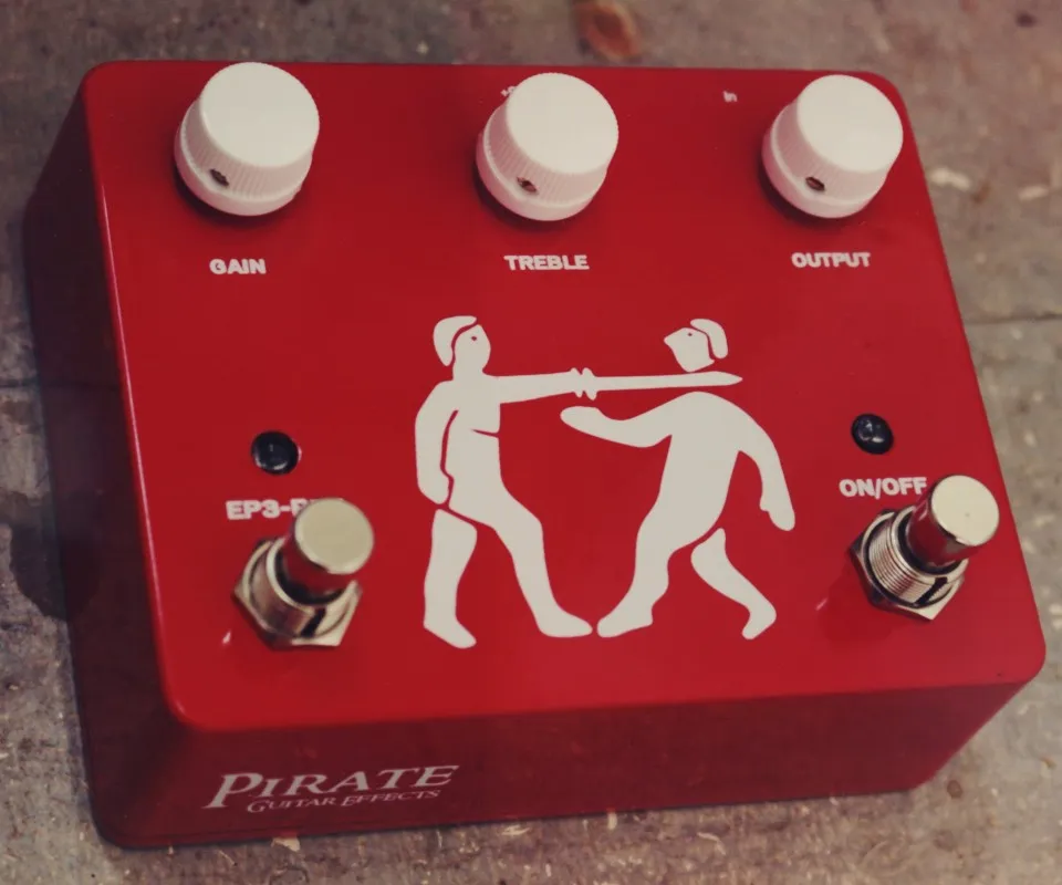 Pirate Guitar Effects Plank - Pre-Amp & Boost