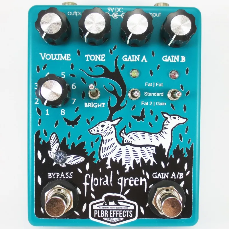 PLBR Effects Floral Green - Overdrive