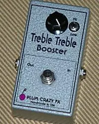 Plum Crazy FX Treble Treble Booster