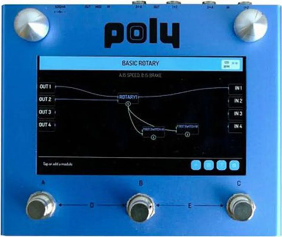 Poly Effects Beebo - Visual Multi-Modulation & Quad Channel Delay/Reverb/Mixer/CabSim