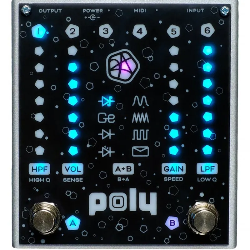 Poly Effects Flat V - Josh Smith signature Overdrive