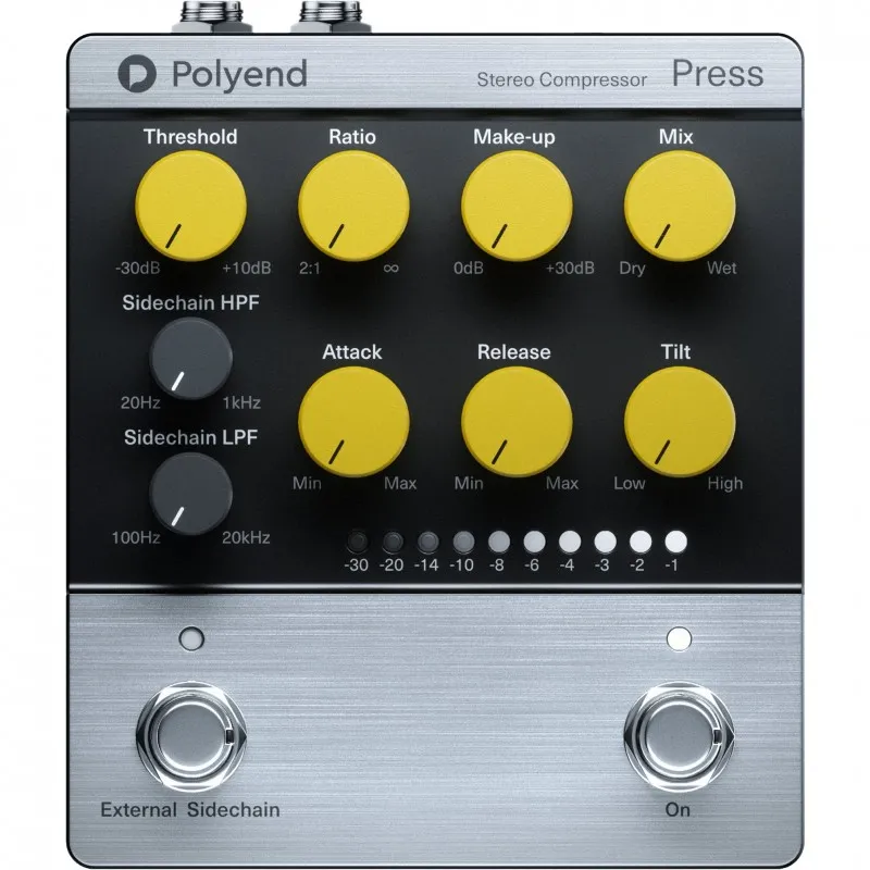 Polyend Press - Analog Stereo Compressor