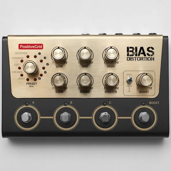 Positive Grid BIAS Distortion - Tone Match Distortion Pedal