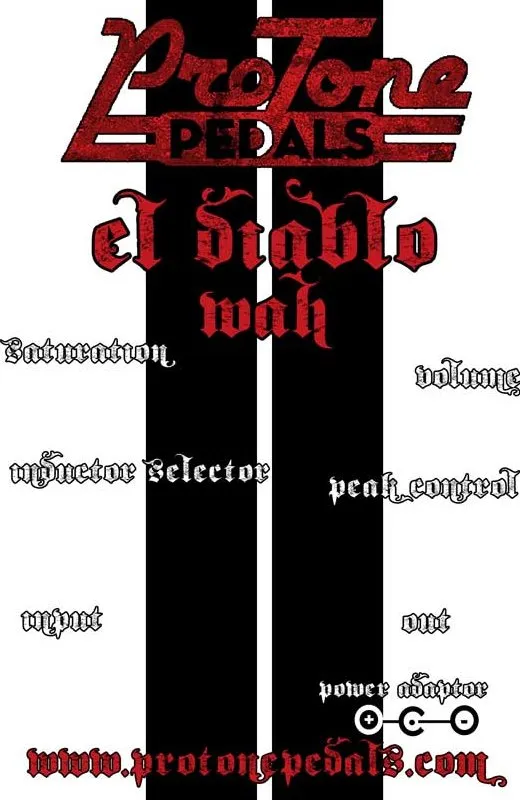 Pro Tone Pedals El Diablo Wah
