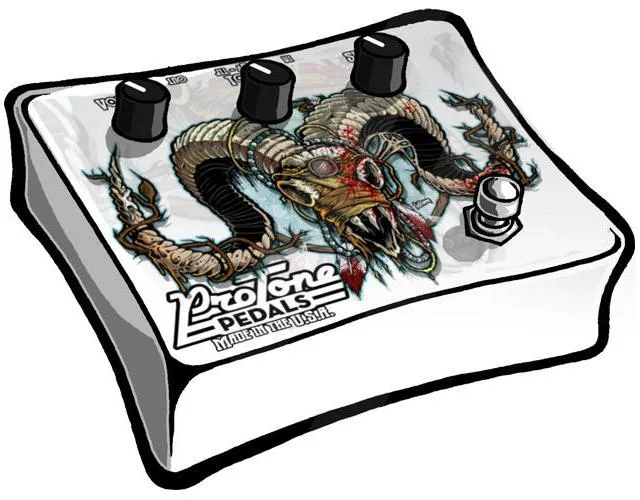 Pro Tone Pedals Rams Skull Fuzz