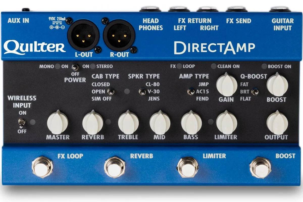 Quilter Labs DirectAmp - Stereo Amp Simulator