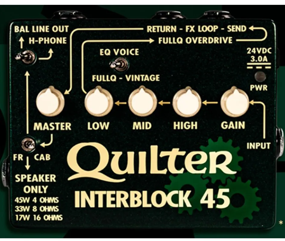 Quilter Labs Interblock 45 - Compact 45 Watt Amplifier