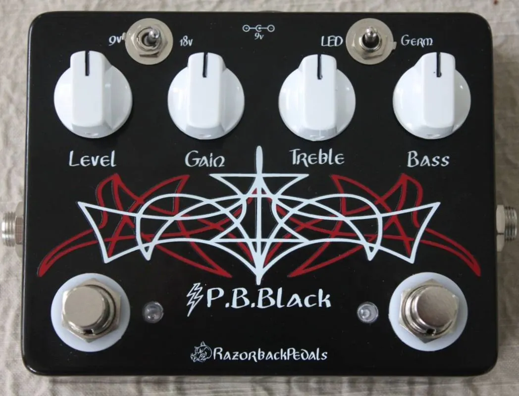 Razorback Pedals P.B. Black