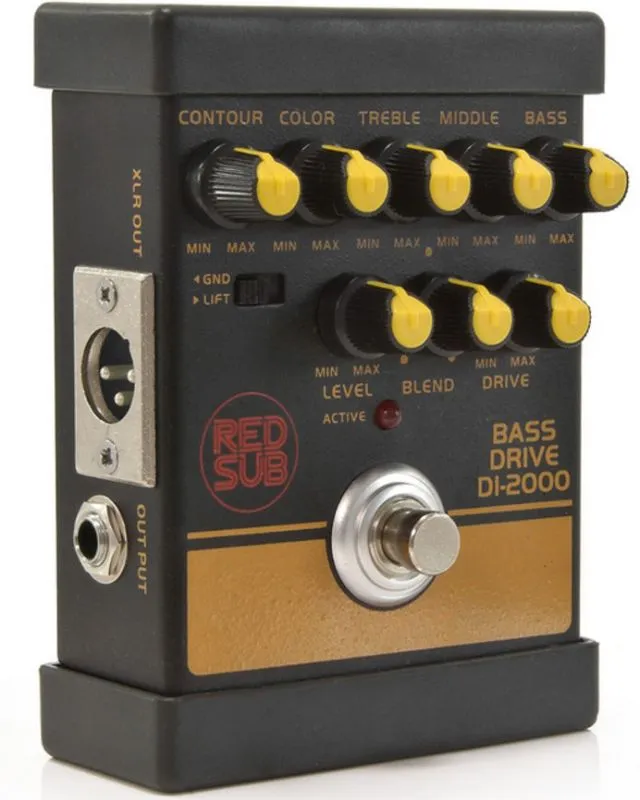 RedSub DI-2000 Bass DI + Drive
