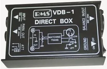 RMS VDB-1 Direct Box