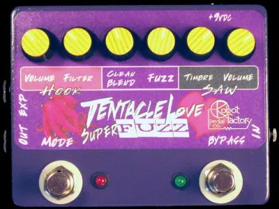 Robot Factory BassFuzz.com Tentacle Love Super Fuzz