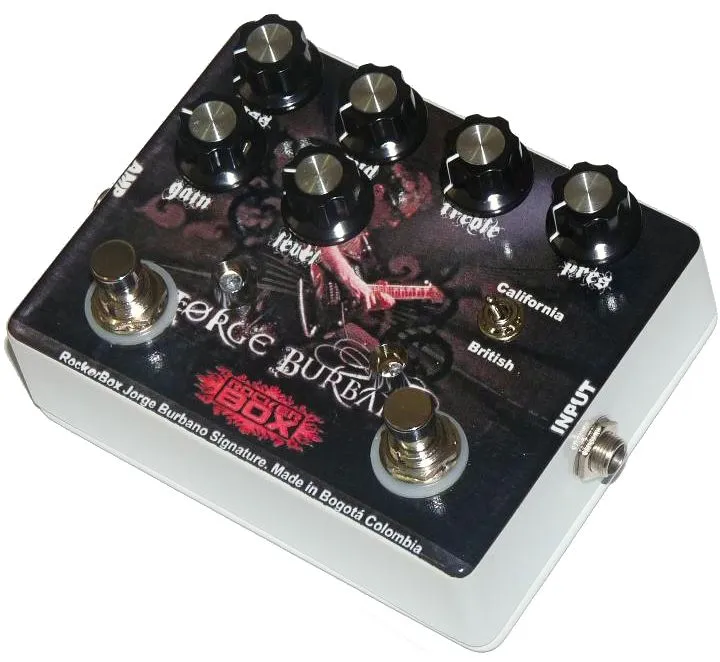 Rocker Box Jorge Burbano signature Metal Boogie