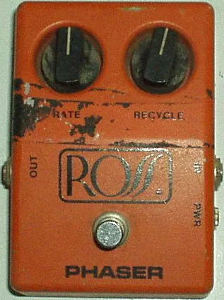 Ross Phaser Guitar Effect Pedal