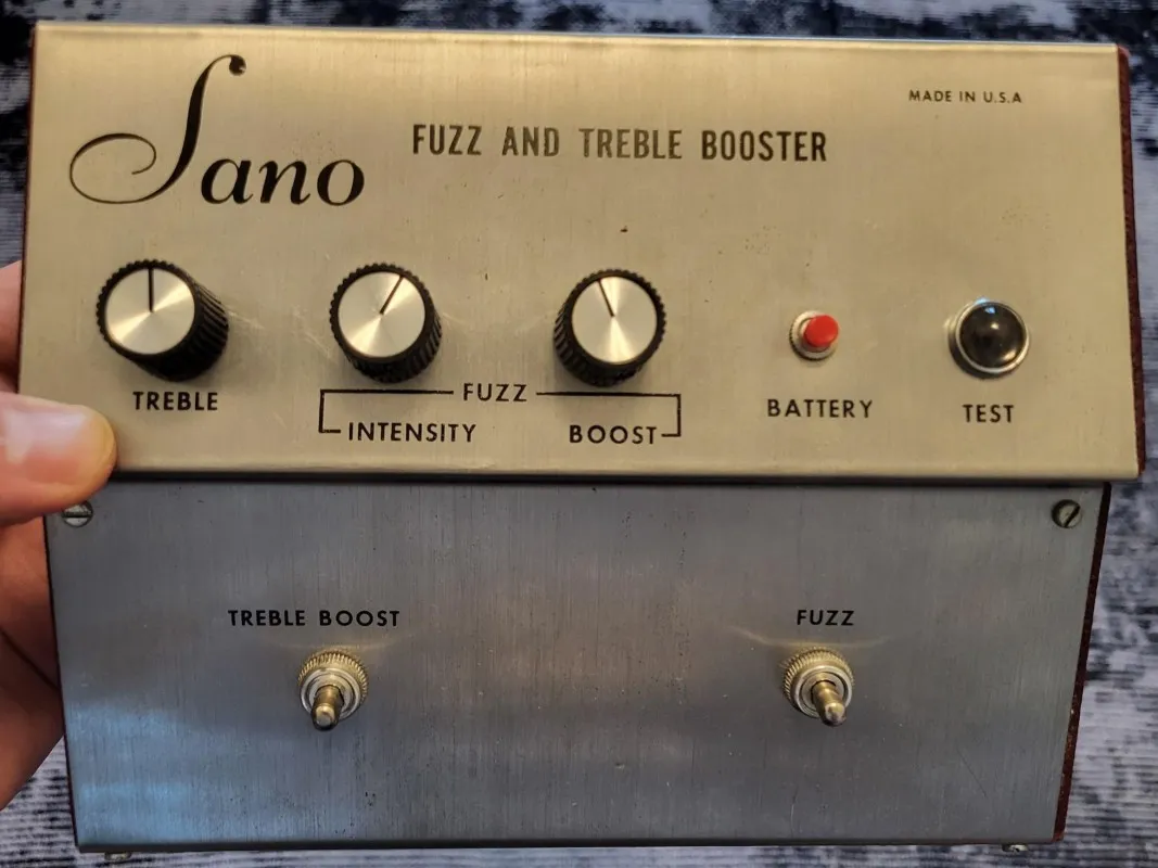 Sano Fuzz and Treble Booster