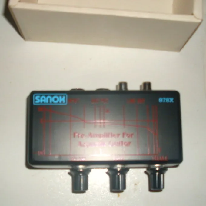 Sanox 87SX Pre-Amplifier for Acoustic Guitar