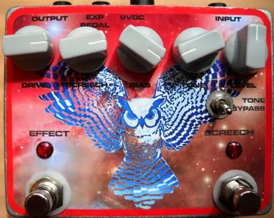 Screeching Owl Effects Great Horned Owl