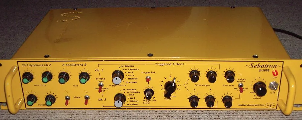 Sebatron QF-2000 Quad Two-Channel Multi-Filter