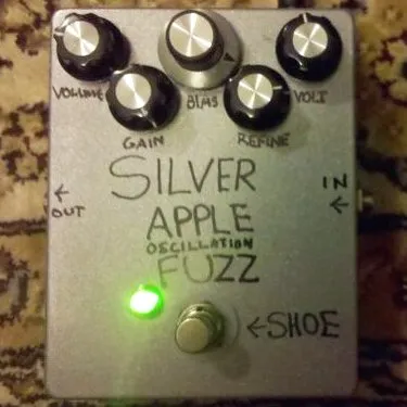 Shoe Pedals Silver Apple