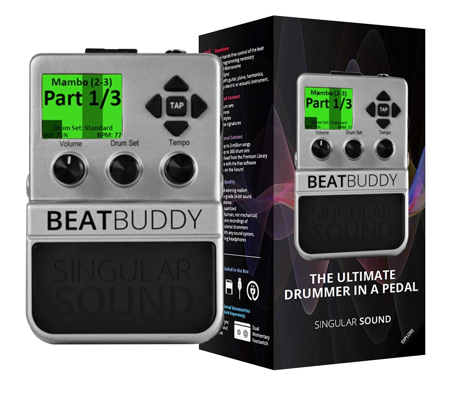 Singular Sound BeatBuddy Drum Machine Pedal