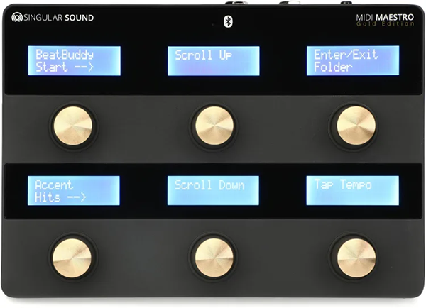 Singular Sound MIDI Maestro Pedal (Gold Edition)