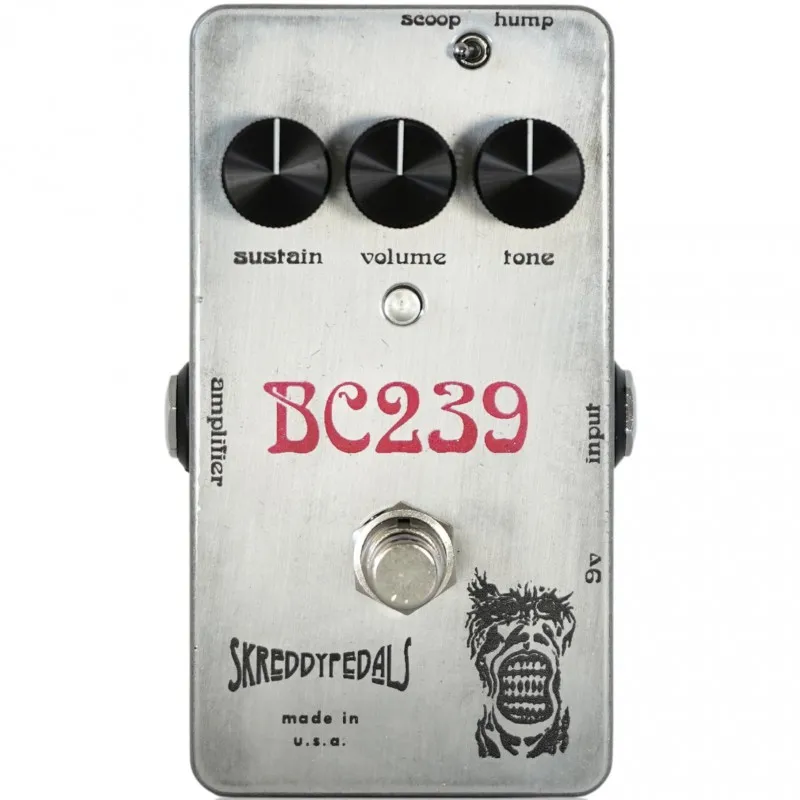 Skreddy Pedals BC239 Fuzz - Classic Mid 70's Aggressive Sustain