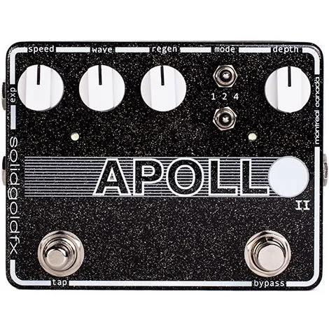 SolidGoldFX Apollo II - Tap Tempo Phaser