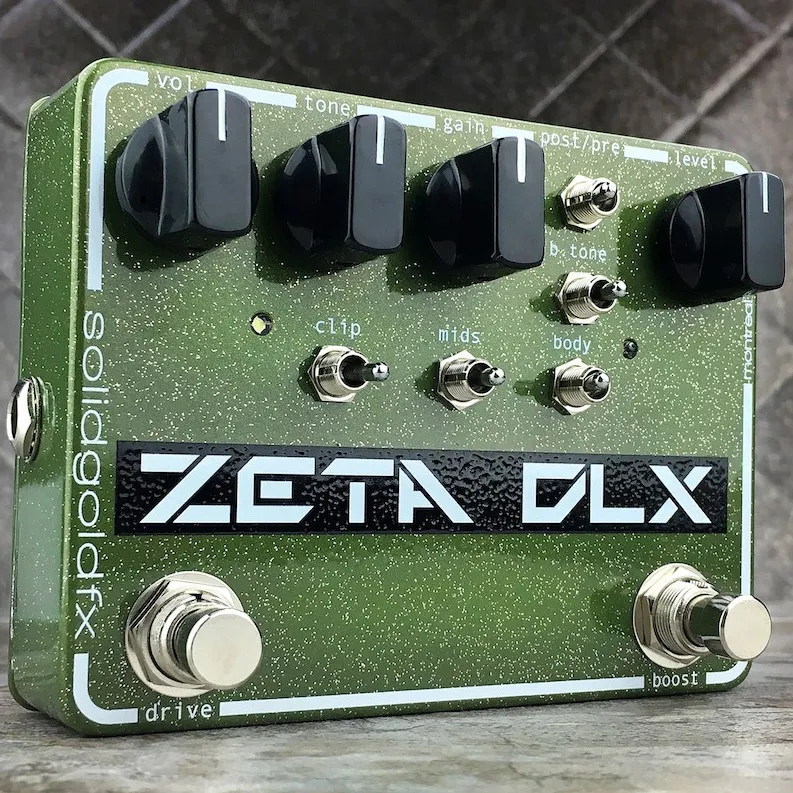 SolidGoldFX Zeta DLX - Deluxe Guitar Overdrive