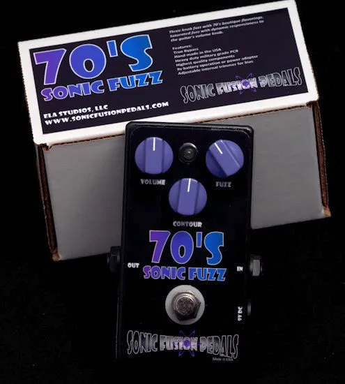 Sonic Fusion Pedals 70's Sonic Fuzz