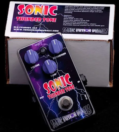 Sonic Fusion Pedals Sonic Thunder Tone Distortion