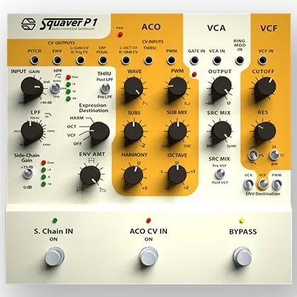 Sonicsmith Squaver P1 - Audio Controlled Synthesizer