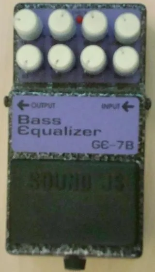 Sound JS GE-7B Bass Equalizer