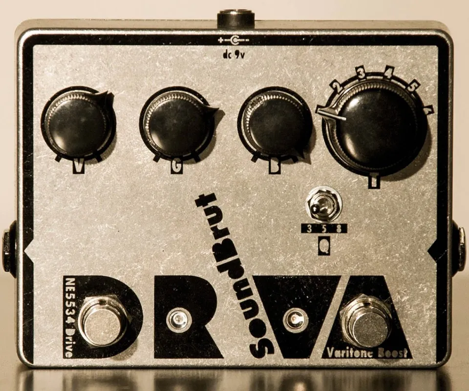 SoundBrut DrVa - Overdrive + MOSFET Boost