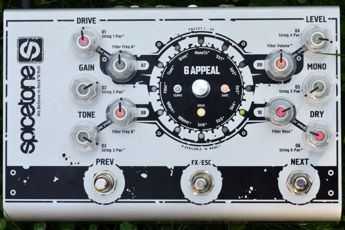Spicetone 6appeal - Polyphonic Overdrive for Hexaphonic Guitars