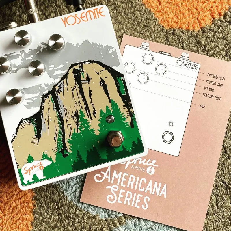 Spruce Effects (The Americana Series) Yosemite - Analog Spring Reverb & Germanium Preamp