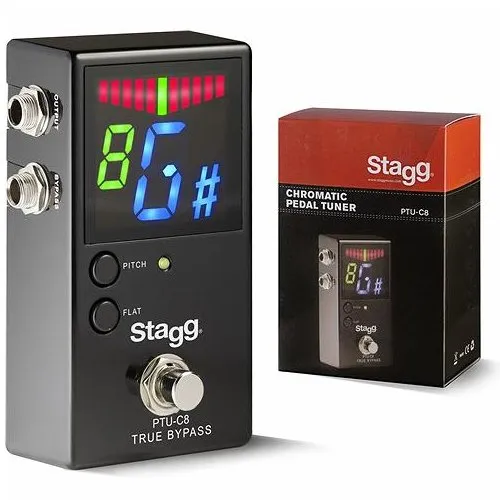 Stagg PTU-C8 Chromatic Pedal Tuner