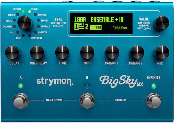 Strymon Big Sky MX Reverb Pedal