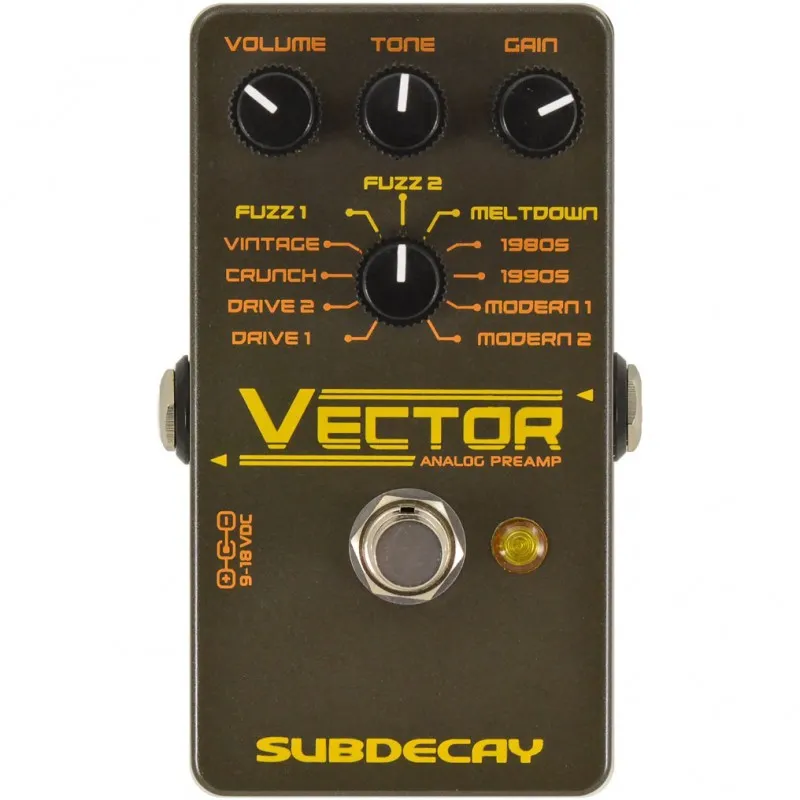 SubDecay Vector - Analog Preamp