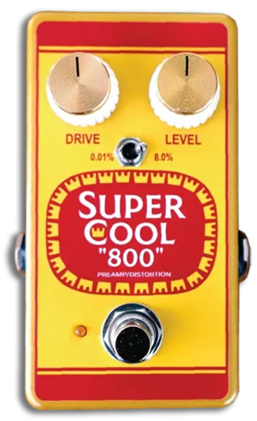 Supercool Pedals 800 - Preamp/Distortion