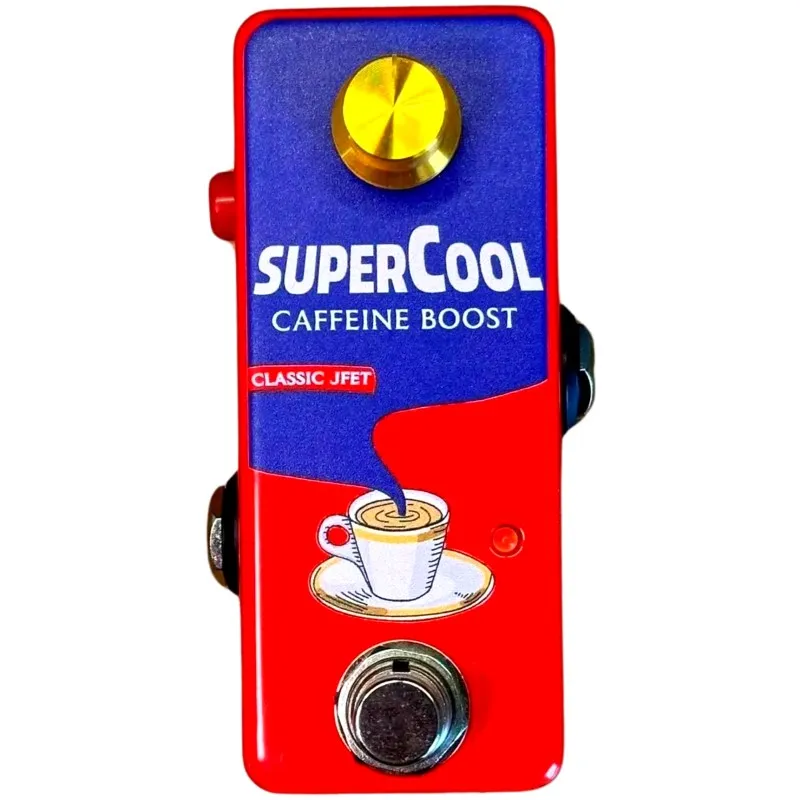 Supercool Pedals Caffeine Boost - Classic JFET Boost