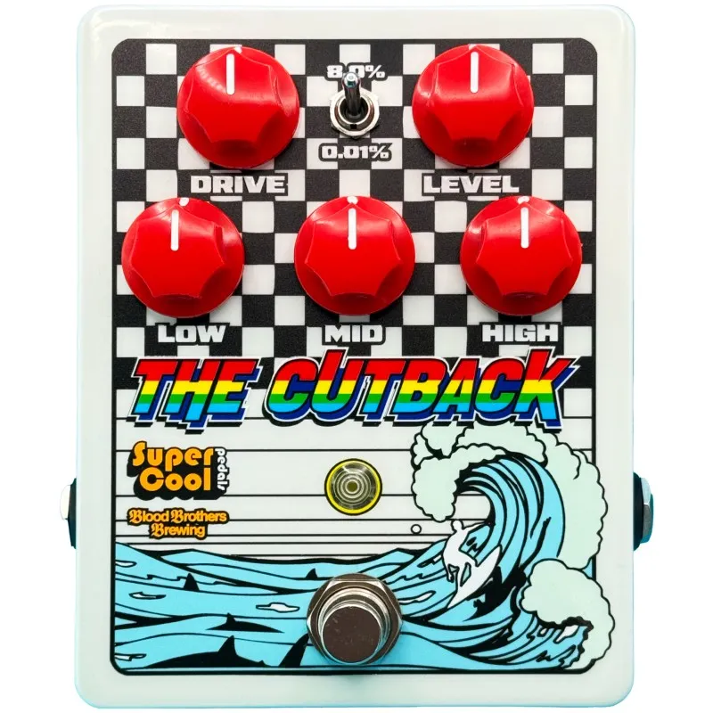 Supercool Pedals The Cutback - Preamp / Overdrive / Distortion